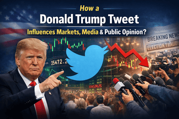 How a Donald Trump Tweet Influences Markets, Media & Public Opinion ?
