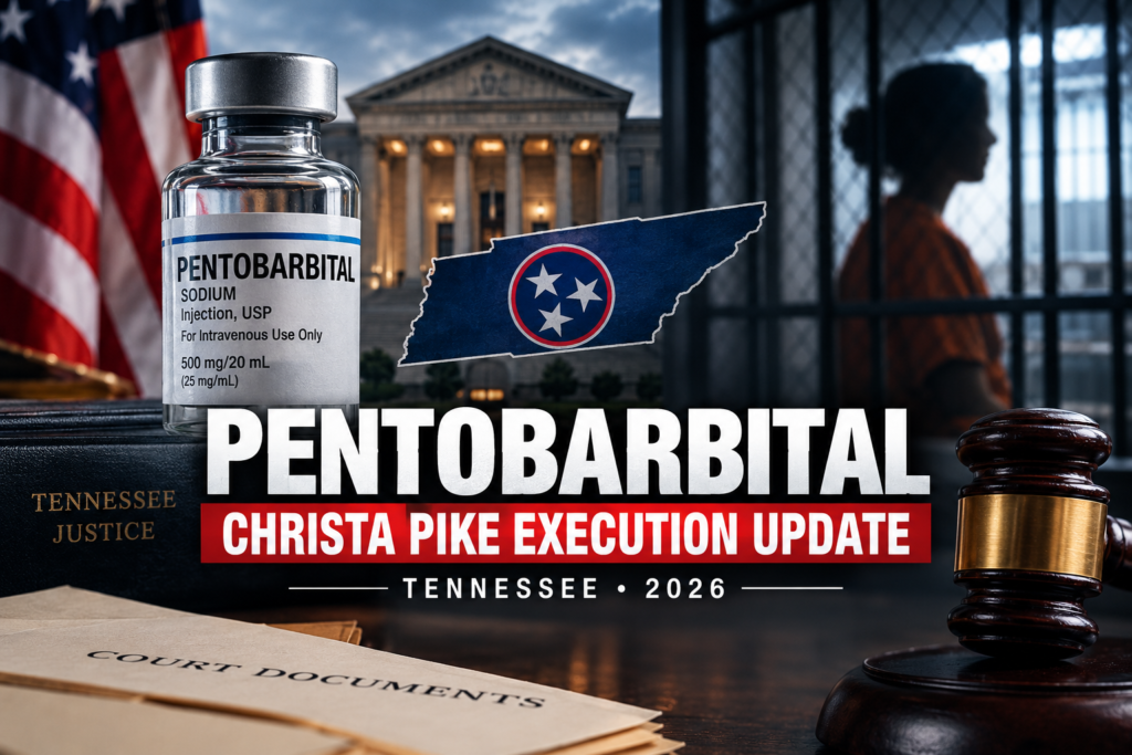 Pentobarbital and Christa Pike: Tennessee Execution Update 2026